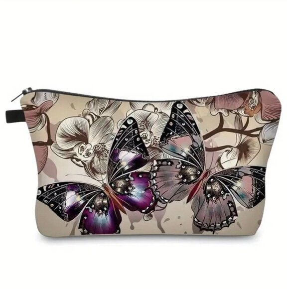 Butterfly Makeup Bag - Picture 5 of 5
